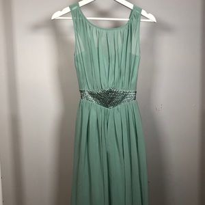 Sage Green Goddess Short Party Dress (s) $40 obo